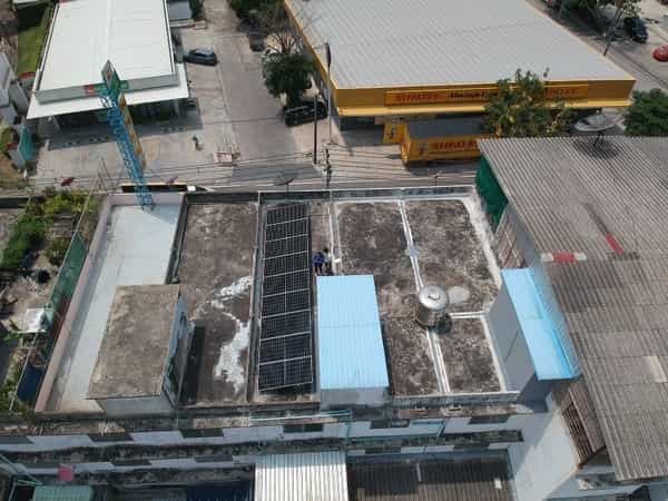 งานติดตั้ง Huawei Solar